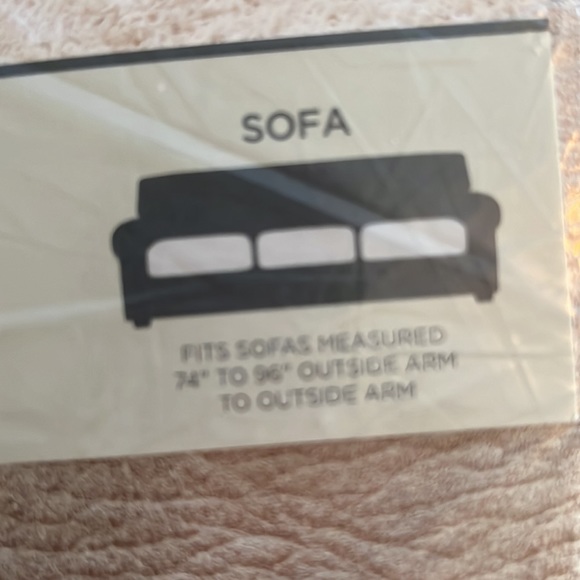 sure fit slipcover . .new in package . nonsmoking home. - Picture 2 of 4